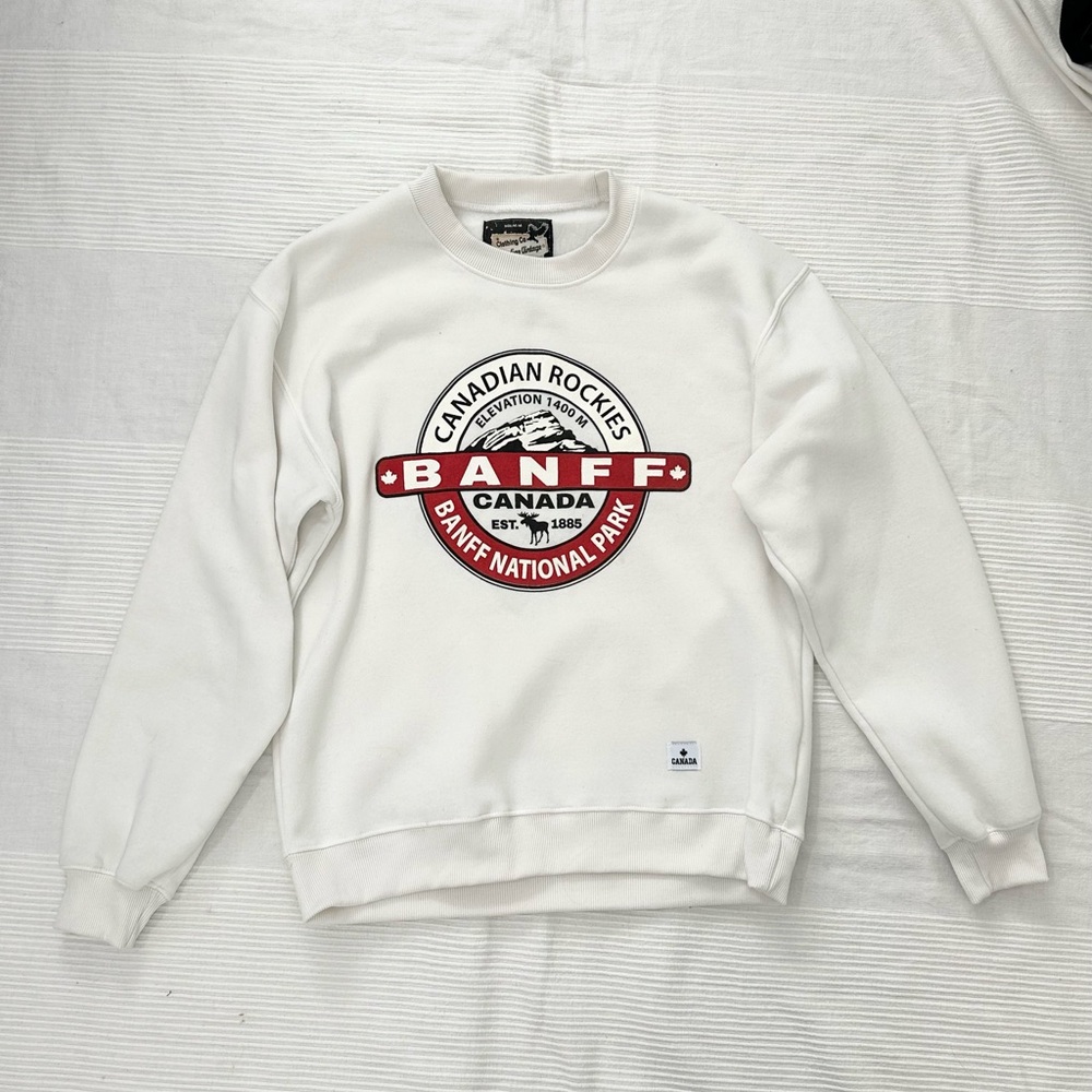 Banff National Park Crewneck Sweatshirt - Picture 2 of 9